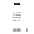 ZANUSSI ZCF242R Owners Manual