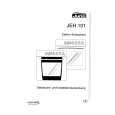 JUNO-ELECTROLUX JEH 101 E Owners Manual