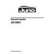 JUNO-ELECTROLUX JSI6564E Owners Manual