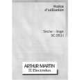ARTHUR MARTIN ELECTROLUX SC0531 Owners Manual