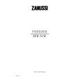 ZANUSSI ZFE74W Owners Manual