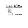 BOSS CEB-3 Owners Manual