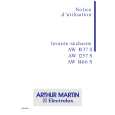 ARTHUR MARTIN ELECTROLUX AW1257S Owners Manual