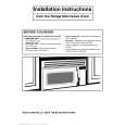 WHIRLPOOL UMV1152CAW Installation Manual