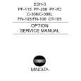 KONICA PF-7D Service Manual