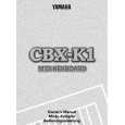 YAMAHA CBX-K1 Owners Manual