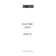 ZANUSSI ZOB331X Owners Manual