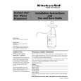 WHIRLPOOL KHWS160JEG2 Installation Manual