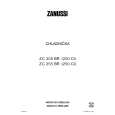 ZANUSSI ZC 255 BR Owners Manual