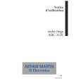 ARTHUR MARTIN ELECTROLUX ADC312E Owners Manual