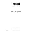 ZANUSSI ZCR85L Owners Manual