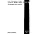 AEG COMP.5210E-W Owners Manual