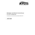 JUNO-ELECTROLUX JDA5330W Owners Manual