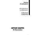 ARTHUR MARTIN ELECTROLUX AR8090D Owners Manual