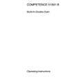 AEG Competence 51581 B d Owners Manual