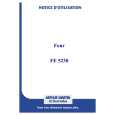 ARTHUR MARTIN ELECTROLUX FE5230W1FAECENT.C Owners Manual