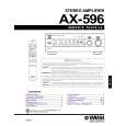 YAMAHA AX596 Service Manual