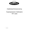 ROSENLEW RTT2255 Owners Manual