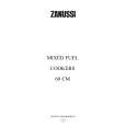 ZANUSSI ZLN66AMS Owners Manual