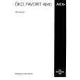 AEG FAV4040-WGB Owners Manual