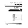 YAMAHA SPX90 Service Manual