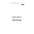ZANUSSI ZCG7901XN Owners Manual
