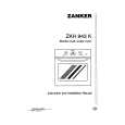 ZANKER ZKH 943K Owners Manual