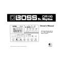 BOSS DR-110 Owners Manual
