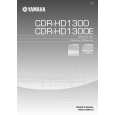 YAMAHA CDR-HD1300 Owners Manual