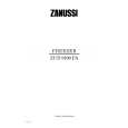 ZANUSSI ZUD9100FA Owners Manual