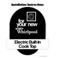 WHIRLPOOL RC8200XVF1 Installation Manual