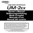EDIROL UM-2EX Owners Manual