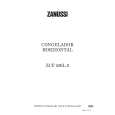 ZANUSSI ZCF520L-2 Owners Manual