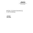 JUNO-ELECTROLUX JDK8590-E Owners Manual