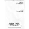 ARTHUR MARTIN ELECTROLUX TE0006W1 Owners Manual