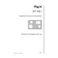 REX-ELECTROLUX KT742I Owners Manual