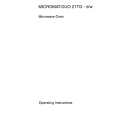 AEG Micromat DUO 21 TG D Owners Manual