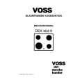 VOSS-ELECTROLUX DEK 404-9 Owners Manual