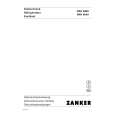 ZANKER ZKK8009 Owners Manual
