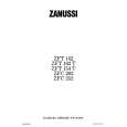 ZANUSSI ZFT 162 T Owners Manual