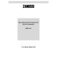 ZANUSSI BMS641X2 Owners Manual