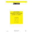 ZANUSSI IZ1600 Owners Manual