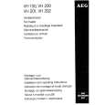 AEG VH100 Owners Manual