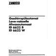 ZANUSSI ID6622B Owners Manual