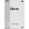 YAMAHA CBX-K3 Owners Manual