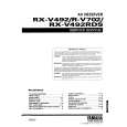 YAMAHA RXV492/RDS Service Manual
