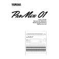 YAMAHA Programmable Mixer 01 Owners Manual