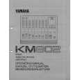 YAMAHA KM802 Owners Manual