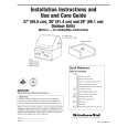 WHIRLPOOL KBGS364LSS0 Installation Manual