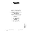 ZANUSSI ZI9154AA Owners Manual